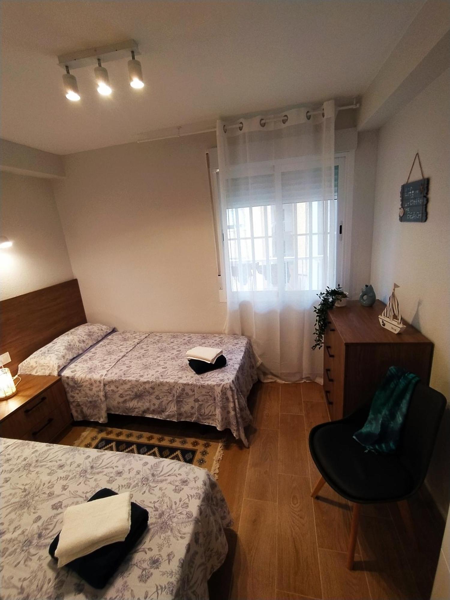 Ferienwohnung Ola Marina Solo Familias Playa de Gandia Exterior foto